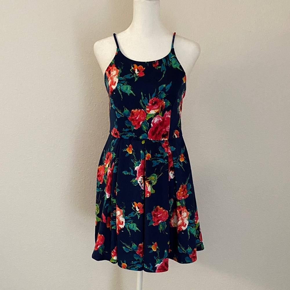 Love J Vibrant Floral Dress